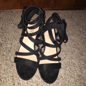 XOXO gladiator heels (women’s size 8)